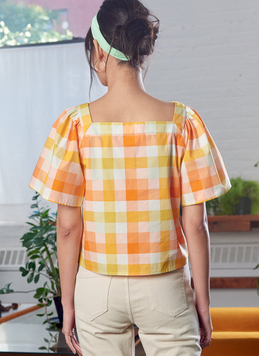 McCall's 8202 Misses' Tops sewing pattern from Jaycotts Sewing Supplies