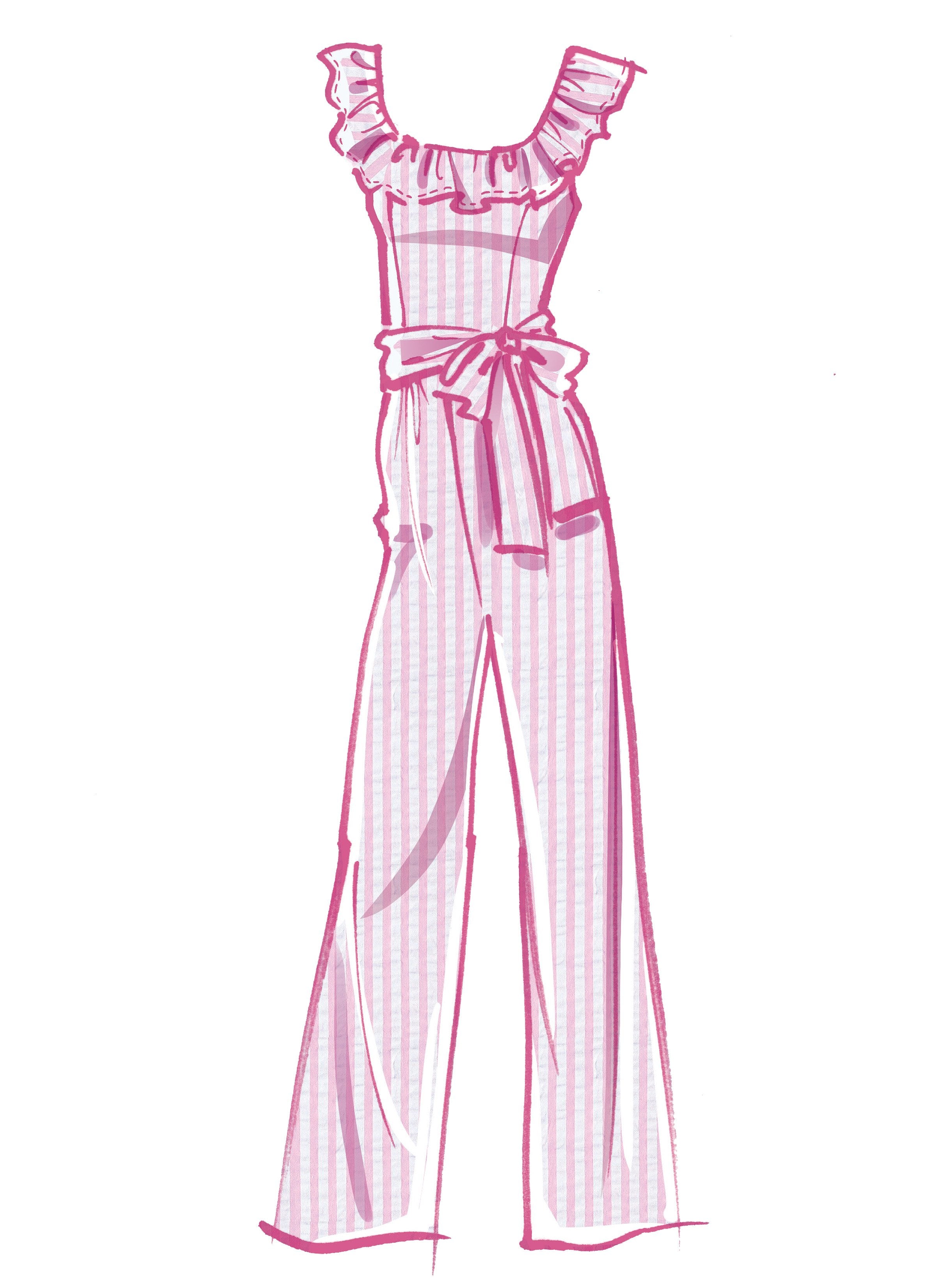 McCall's 8203 Romper, Jumpsuits and Sash sewing pattern from Jaycotts Sewing Supplies