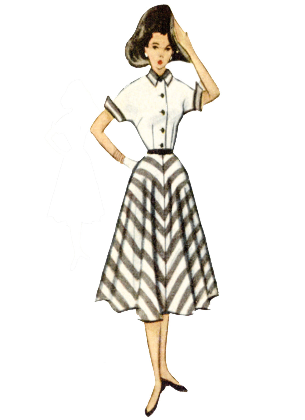 McCall's Sewing Pattern 8357 Misses' Vintage Dress and Jacket from Jaycotts Sewing Supplies