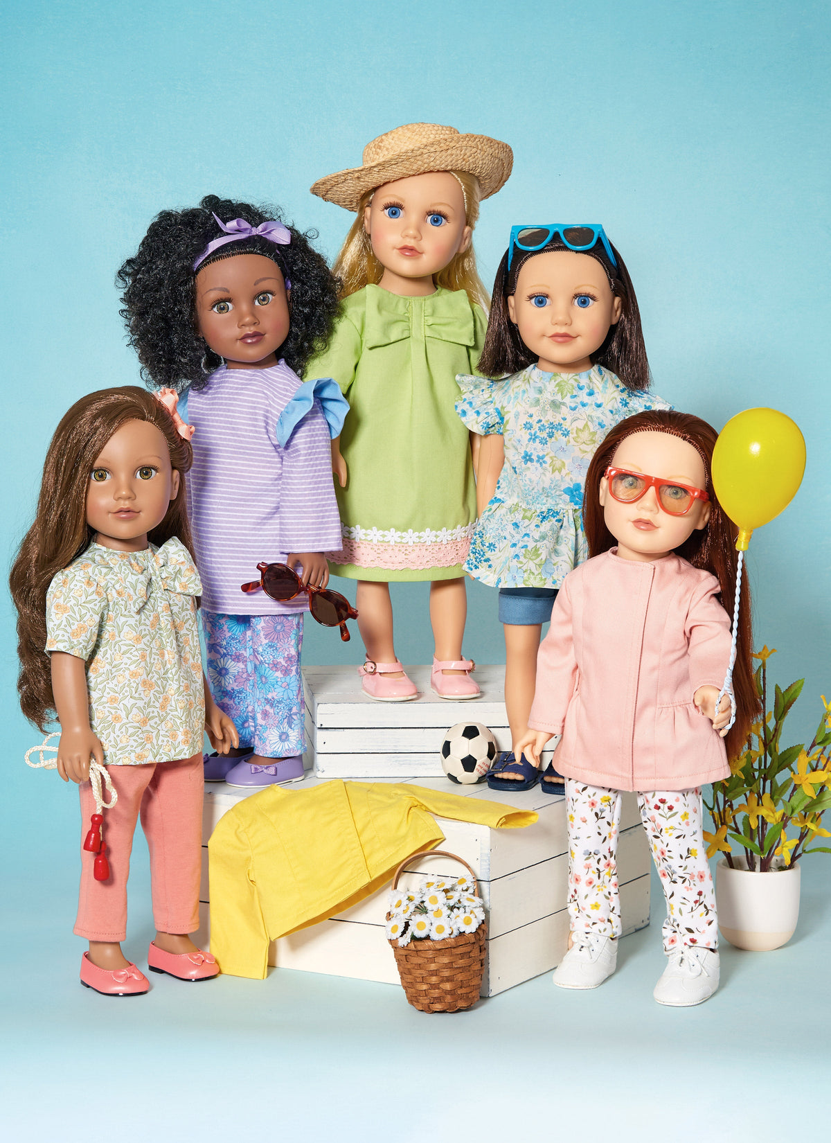 McCall's Sewing Pattern 8378 18" Doll Clothes — jaycotts.co.uk - Sewing ...