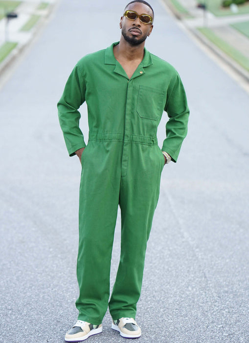 Know Me sewing pattern 2012 Men's Jumpsuit by Norris Dánta Ford from Jaycotts Sewing Supplies