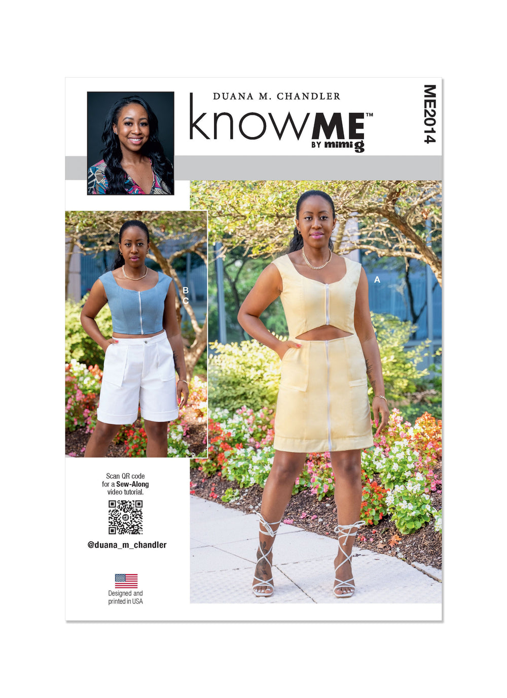 Know Me pattern 2014 Misses' Dress, Tops and Shorts by Duana M. from Jaycotts Sewing Supplies