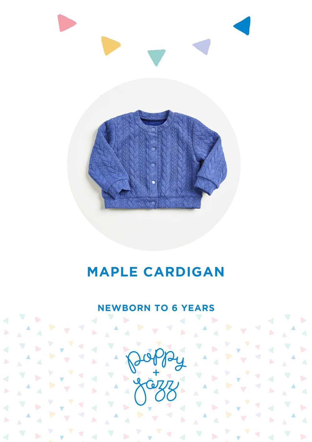 Sew Over It Poppy + Jazz | Maple Cardigan Pattern from Jaycotts Sewing Supplies