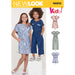 New Look Sewing Pattern 6612 Girls' Jumpsuit, Romper and Dress from Jaycotts Sewing Supplies