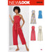 New Look Sewing Pattern 6616 Misses' Dress And Jumpsuit from Jaycotts Sewing Supplies