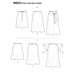 New Look Sewing Pattern 6623 Misses' Skirt | 3 lengths from Jaycotts Sewing Supplies
