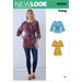 New Look Sewing Pattern N6638  Knit Tops from Jaycotts Sewing Supplies