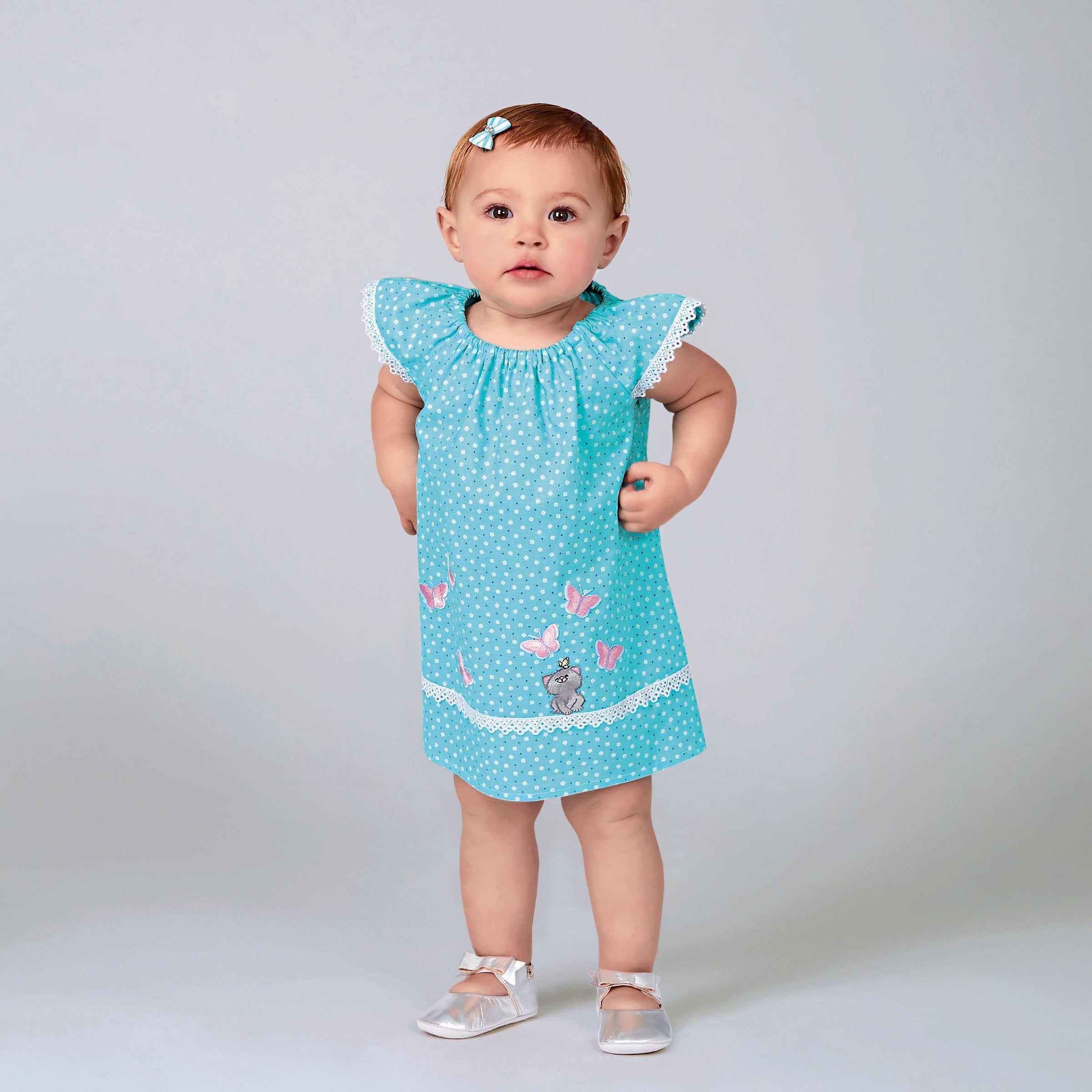 New Look Sewing Pattern 6663 Infants' Dress from Jaycotts Sewing Supplies