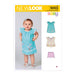New Look Sewing Pattern 6663 Infants' Dress from Jaycotts Sewing Supplies