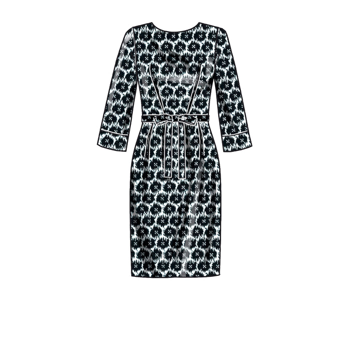 New Look Sewing Pattern 6679 Knee Length Dress
