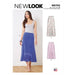 New Look Sewing Pattern 6702 Skirts from Jaycotts Sewing Supplies