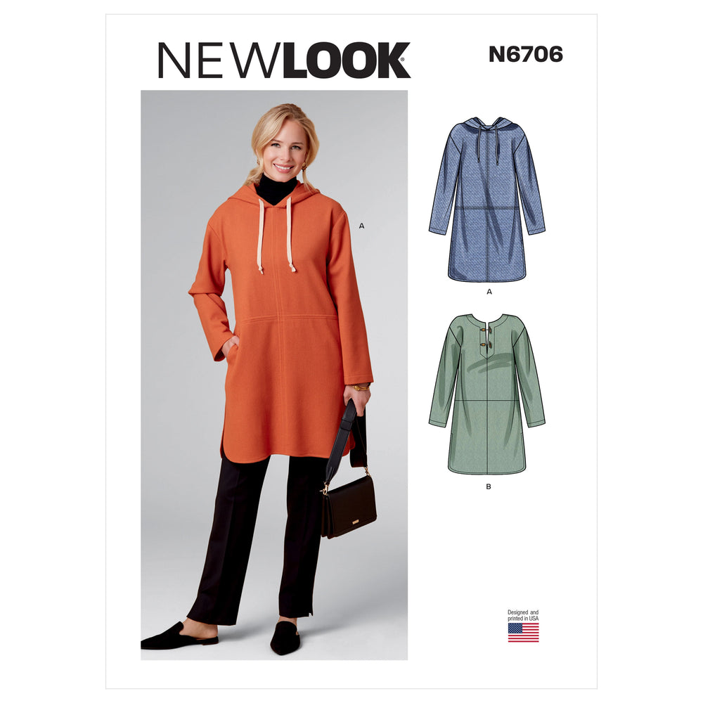New Look Sewing Pattern 6706 Misses' Jackets from Jaycotts Sewing Supplies