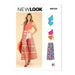 New Look sewing pattern 6734 Swimsuit and Wrap Skirt from Jaycotts Sewing Supplies