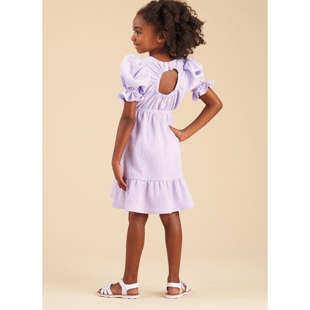 New Look sewing pattern 6739 Girls' Dress, Top and Pants from Jaycotts Sewing Supplies