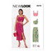 New Look Sewing Pattern 6741 Misses' Two-Piece Dresses from Jaycotts Sewing Supplies