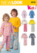 NL6170 Toddlers' & Child's Pyjamas pattern from Jaycotts Sewing Supplies