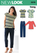 NL6216 Misses' Knit Tops & Pants | Easy from Jaycotts Sewing Supplies