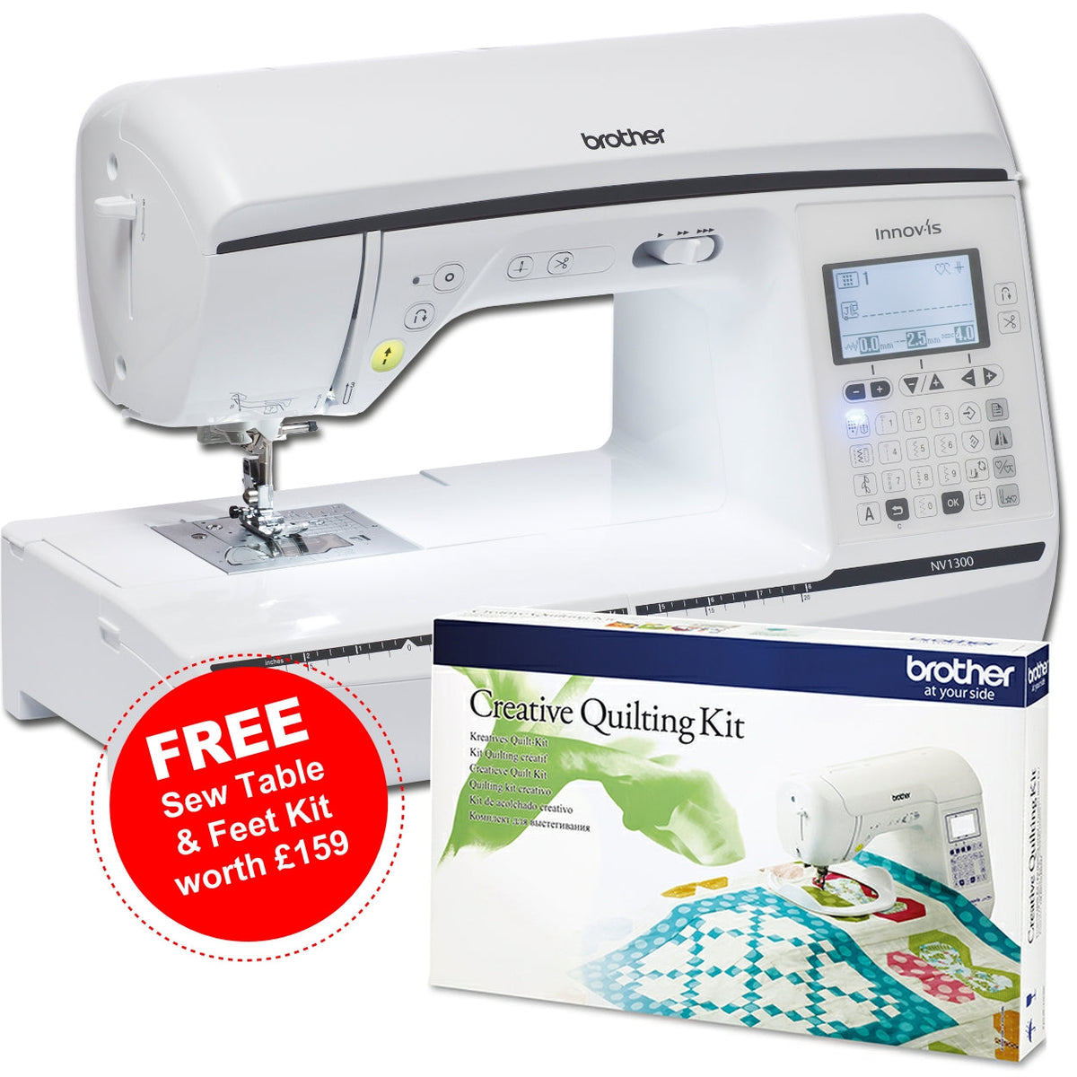 Brother Innovis 1300 NV1300 — jaycotts.co.uk Sewing Supplies