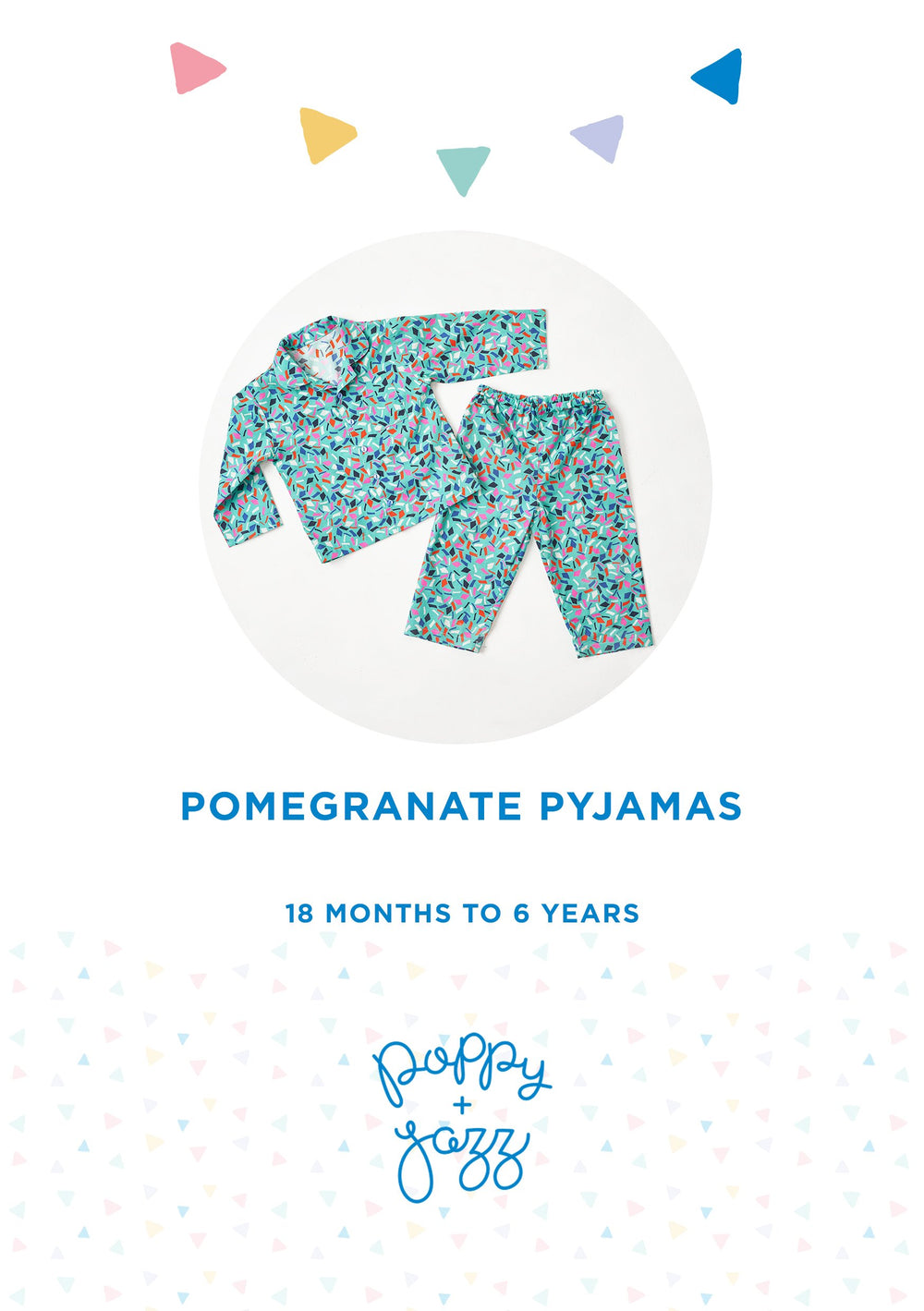Sew Over It Poppy + Jazz | Pomegranate Pyjamas Pattern from Jaycotts Sewing Supplies