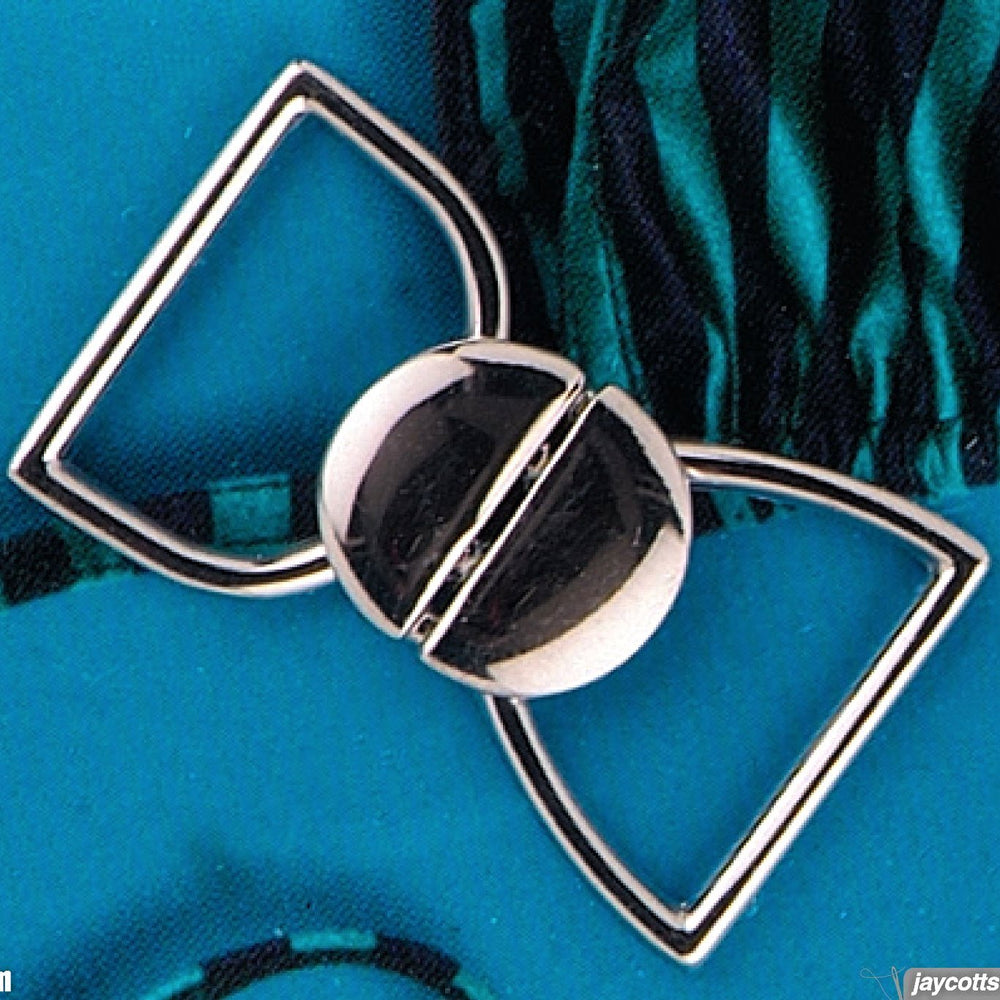 Bikini Clasps (Silver Colour) from Jaycotts Sewing Supplies
