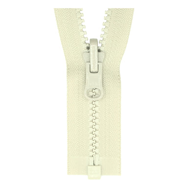 YKK Reversible Open End Zip CREAM from Jaycotts Sewing Supplies