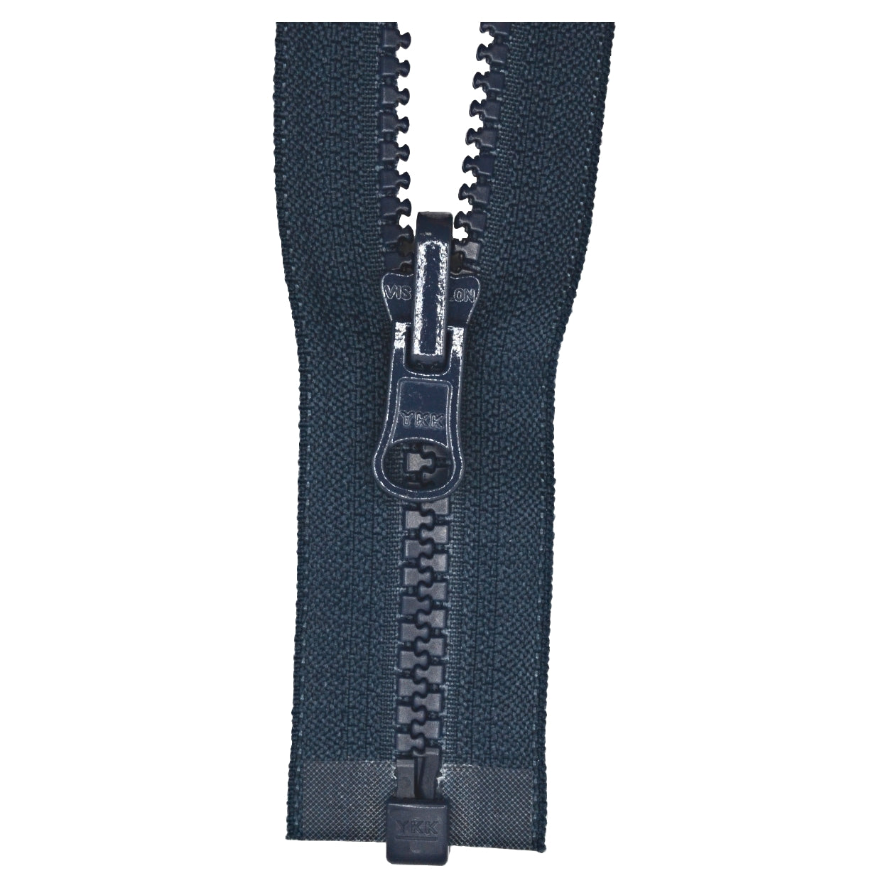 YKK Reversible Open End Zip NAVY from Jaycotts Sewing Supplies