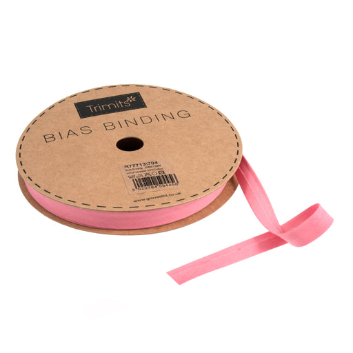 Dusky Pink Bias Binding | Narrow from Jaycotts Sewing Supplies