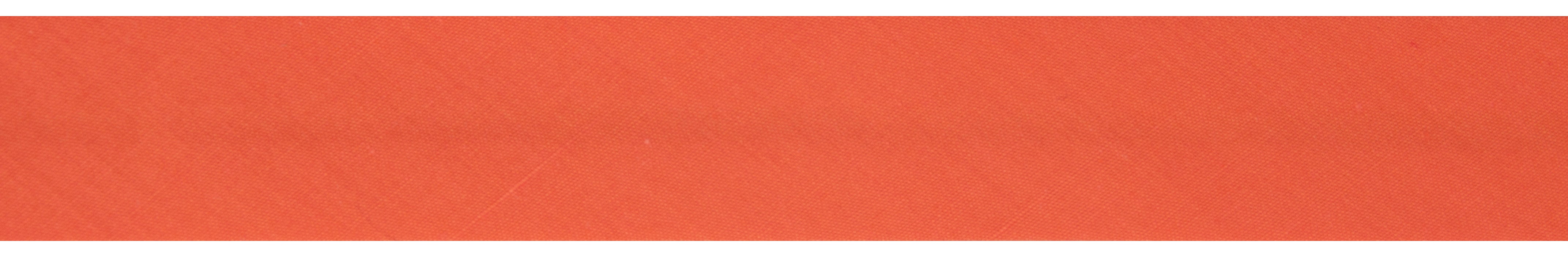 20m roll of Orange Bias Binding | 25mm width from Jaycotts Sewing Supplies