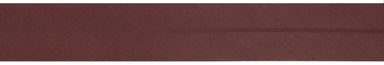 20m roll of Dark Tan Bias Binding | 25mm width from Jaycotts Sewing Supplies