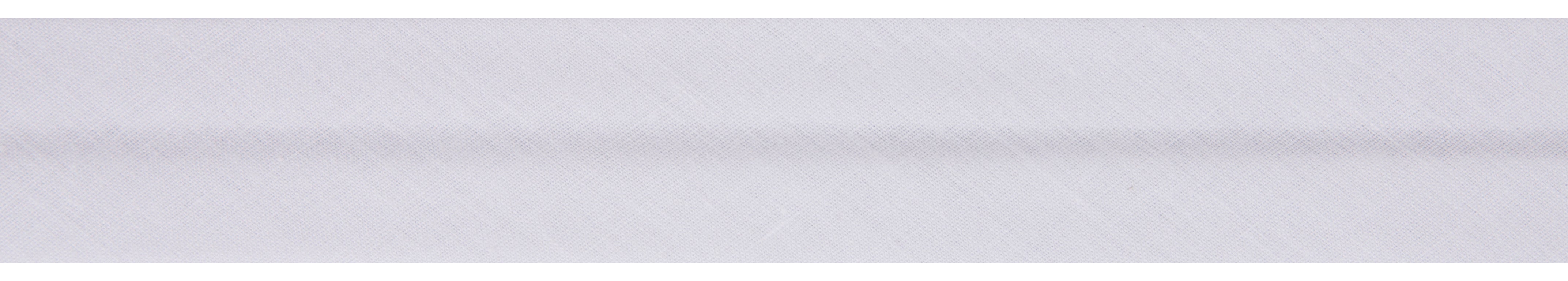 20m roll of White Bias Binding | 25mm width from Jaycotts Sewing Supplies