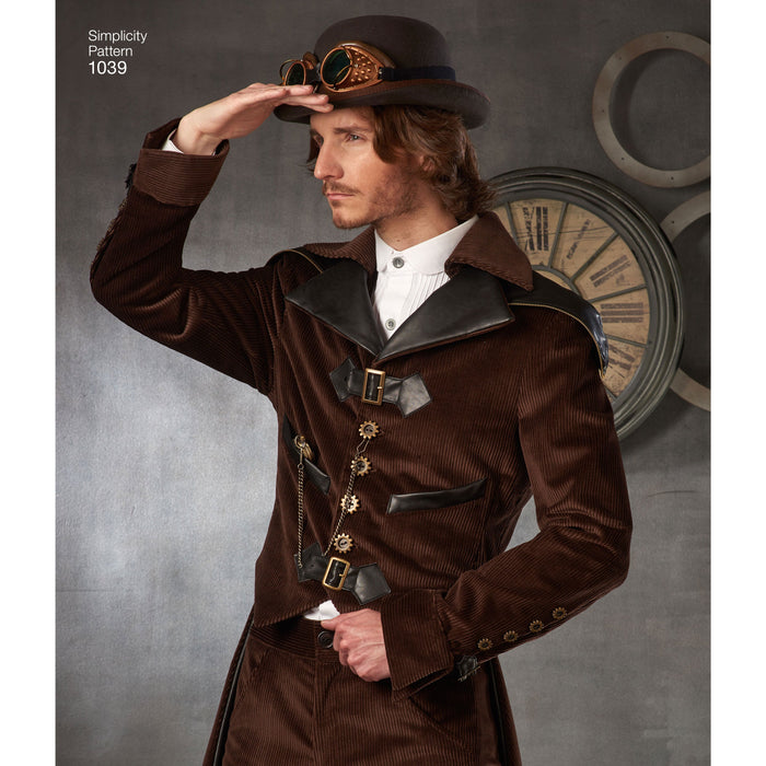 Simplicity Pattern 1039 Men's Cosplay Costumes from Jaycotts Sewing Supplies