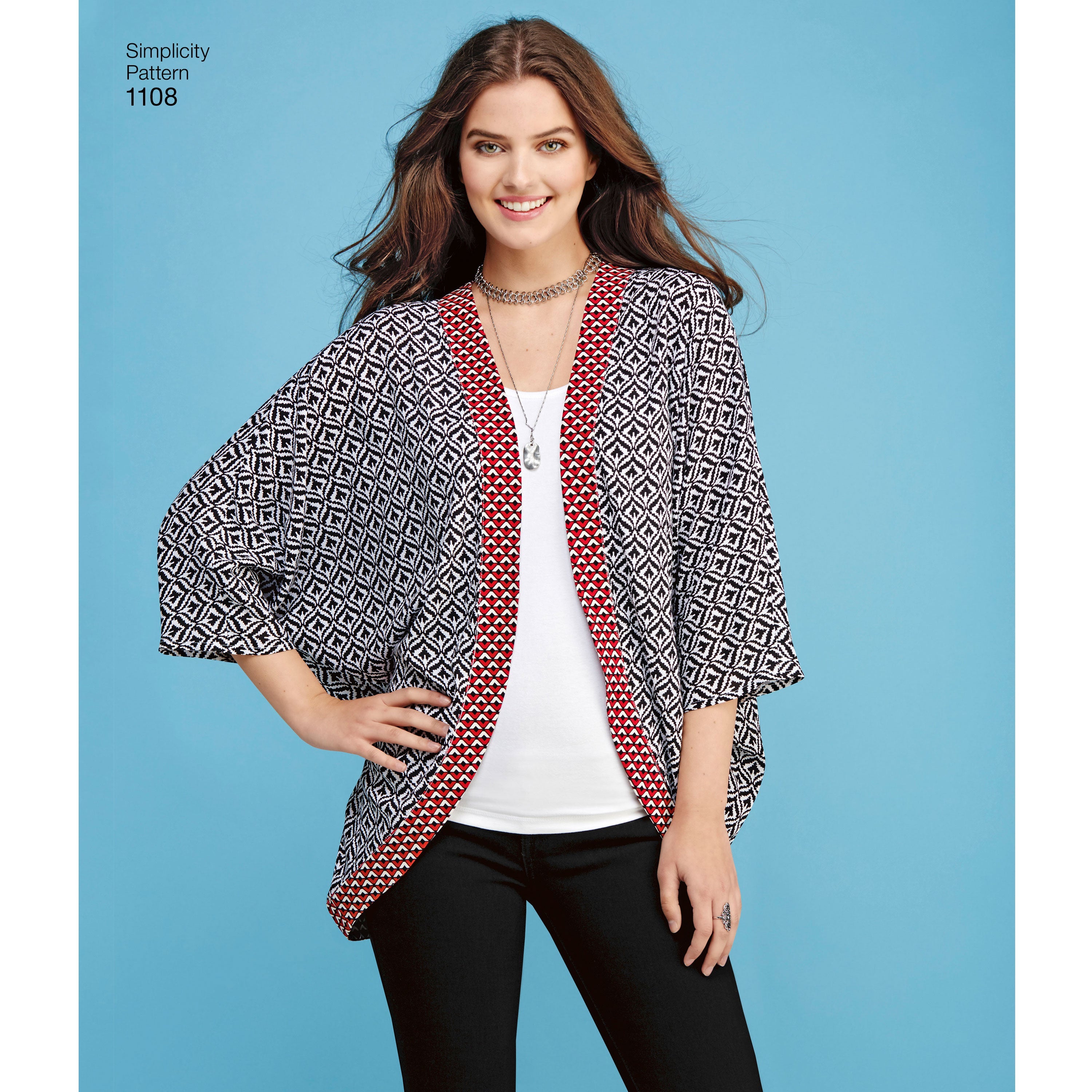 Simplicity Pattern 1108 Misses' Kimono's in Different Styles from Jaycotts Sewing Supplies