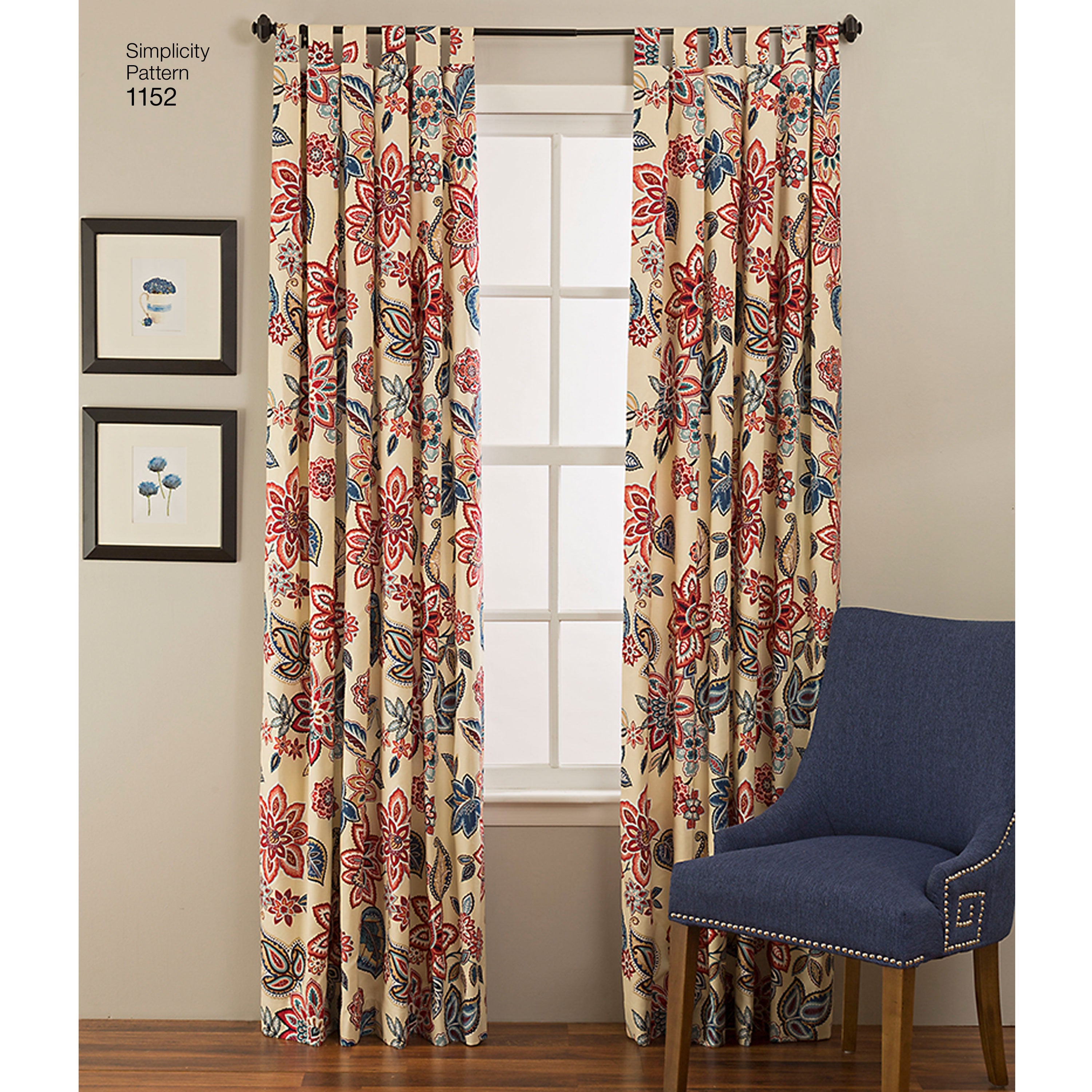 Simplicity Pattern 1152 Window Treatments from Jaycotts Sewing Supplies