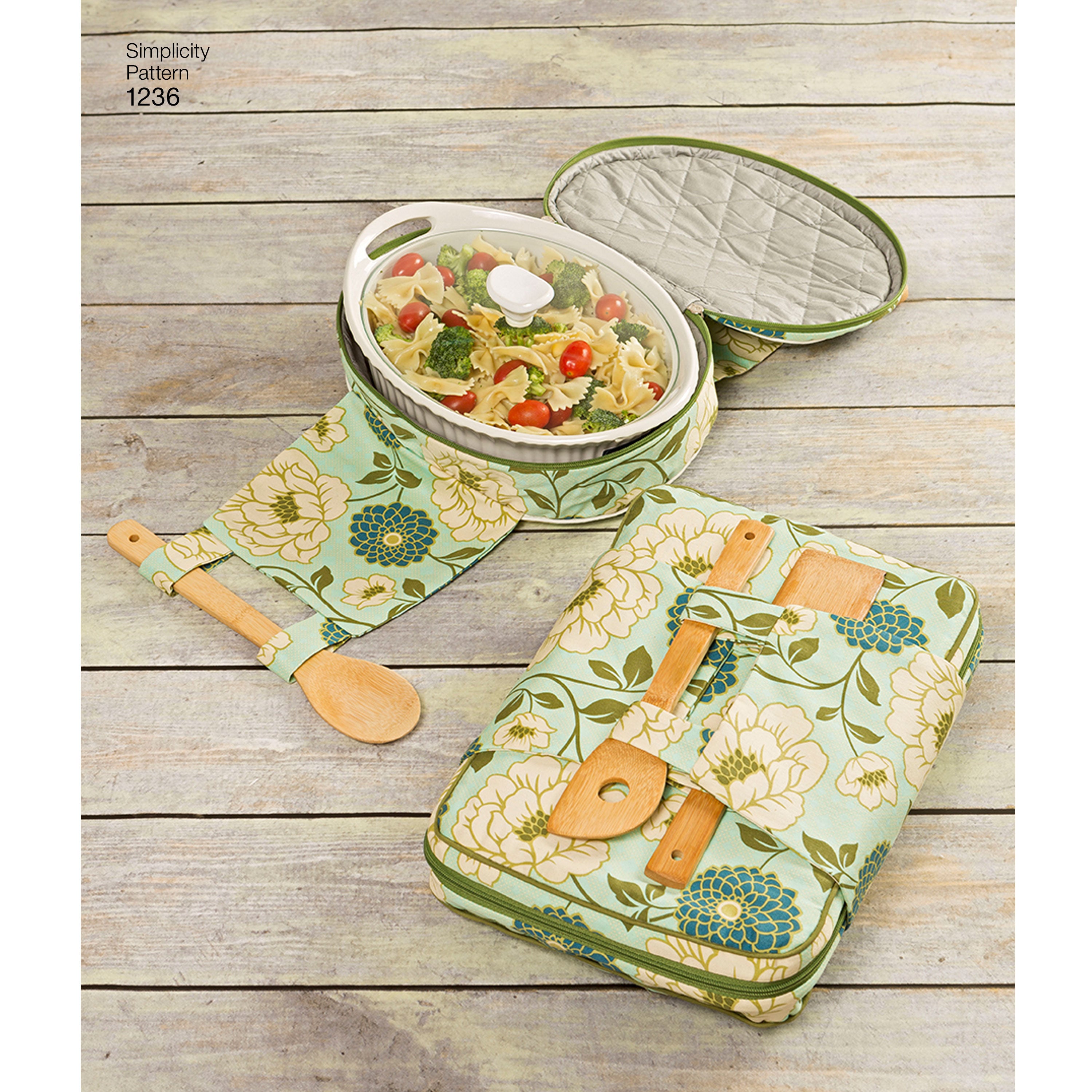Simplicity Pattern 1236 Casserole Carriers, Gifting Baskets and Bowl Covers from Jaycotts Sewing Supplies