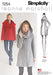 Simplicity Pattern 1254 Misses' Leanne Marshall Easy Lined Coat or Jacket from Jaycotts Sewing Supplies