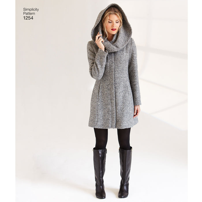 Patron De Veste Ou Manteau Doublé Simplicity 1254 - Taille D5 Par Leanne Marshall - Facile à Coudre (tailles US 4-12 / FR 32-40) - 6