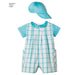 Simplicity Pattern 1447 Babies' Romper, Dress, Top, Panties and Hats from Jaycotts Sewing Supplies