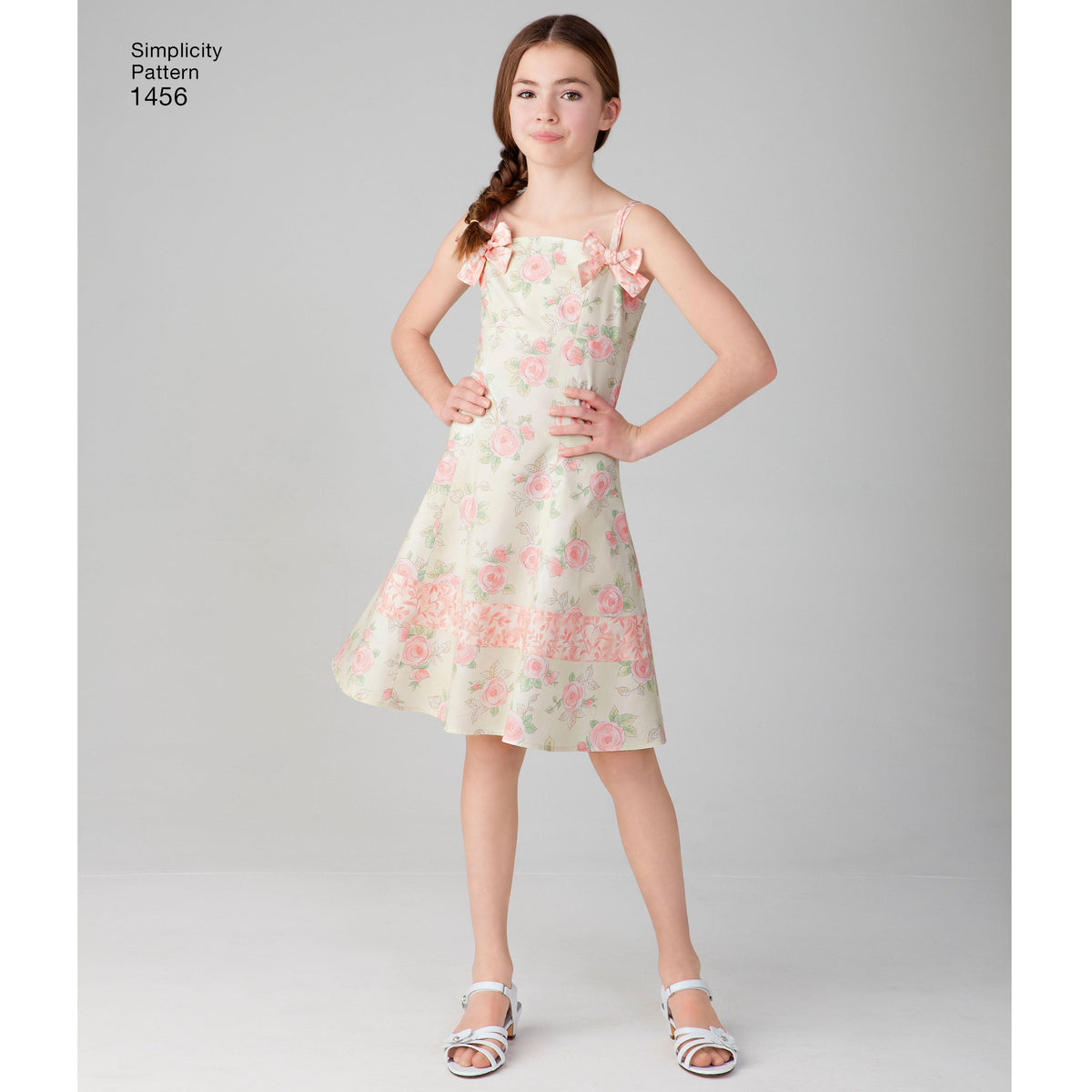 Simplicity Pattern: S1456 Girls' Dress with Bodice Variations