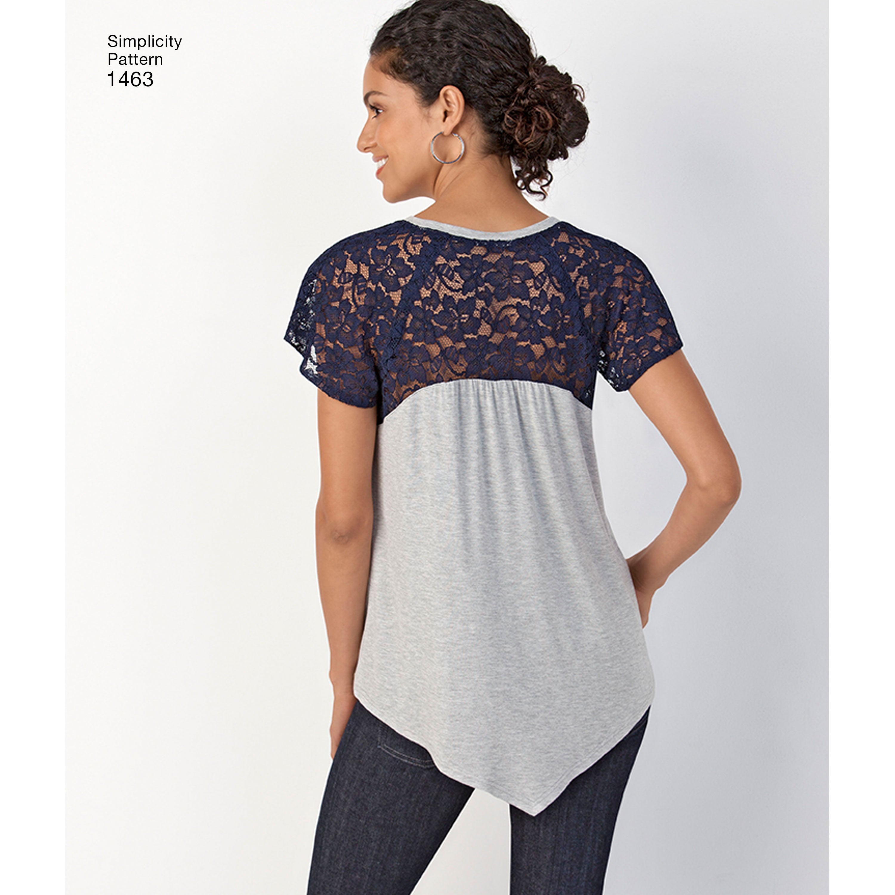Simplicity Pattern 1463 Misses' Knit Tops from Jaycotts Sewing Supplies