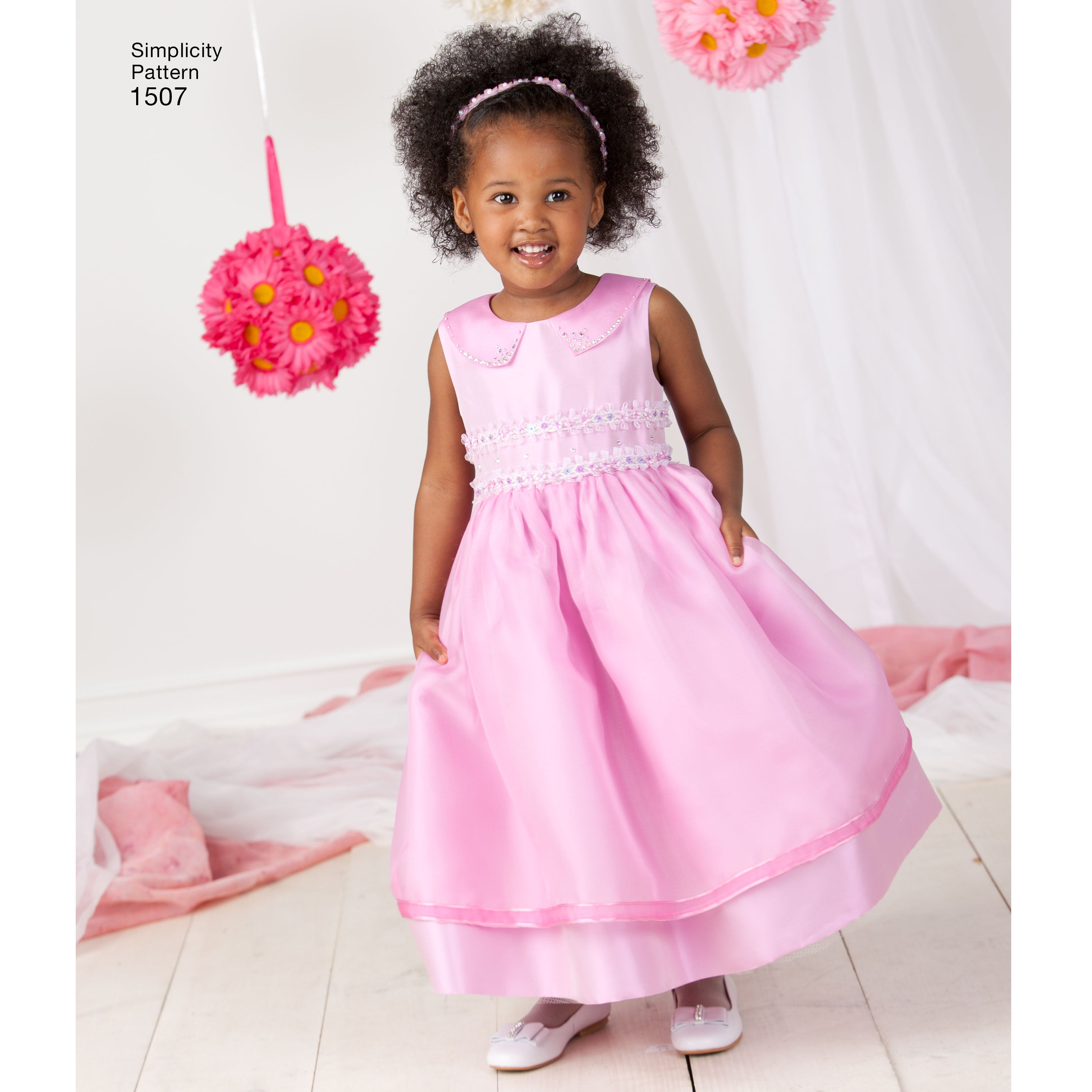 Simplicity Pattern 1507 Toddlers' and Child's dress from Jaycotts Sewing Supplies