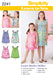 Simplicity Pattern 2241 Girl's Dresses | Learn to Sew  Size 7 - 14 from Jaycotts Sewing Supplies