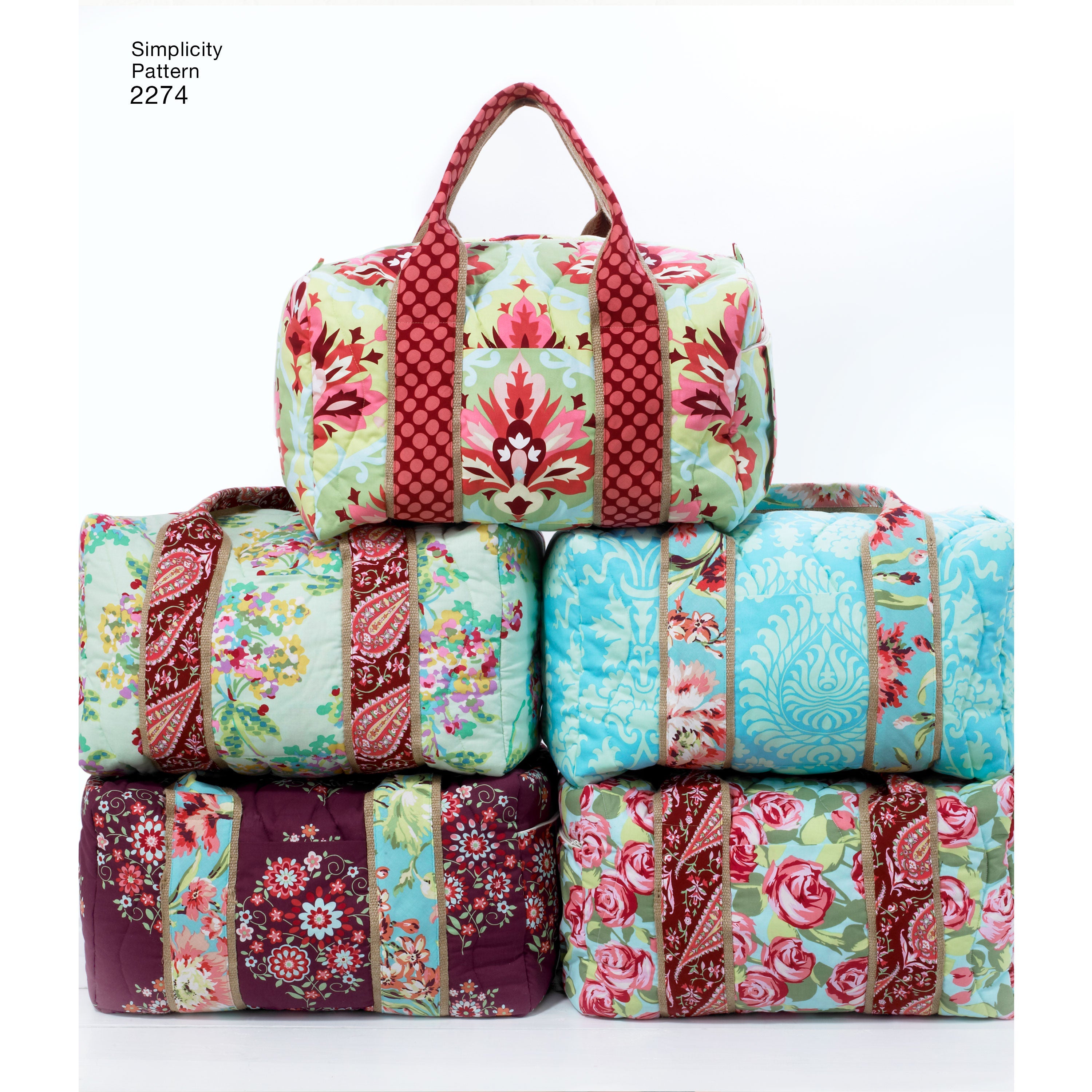 Simplicity Pattern 2274 Bags from Jaycotts Sewing Supplies