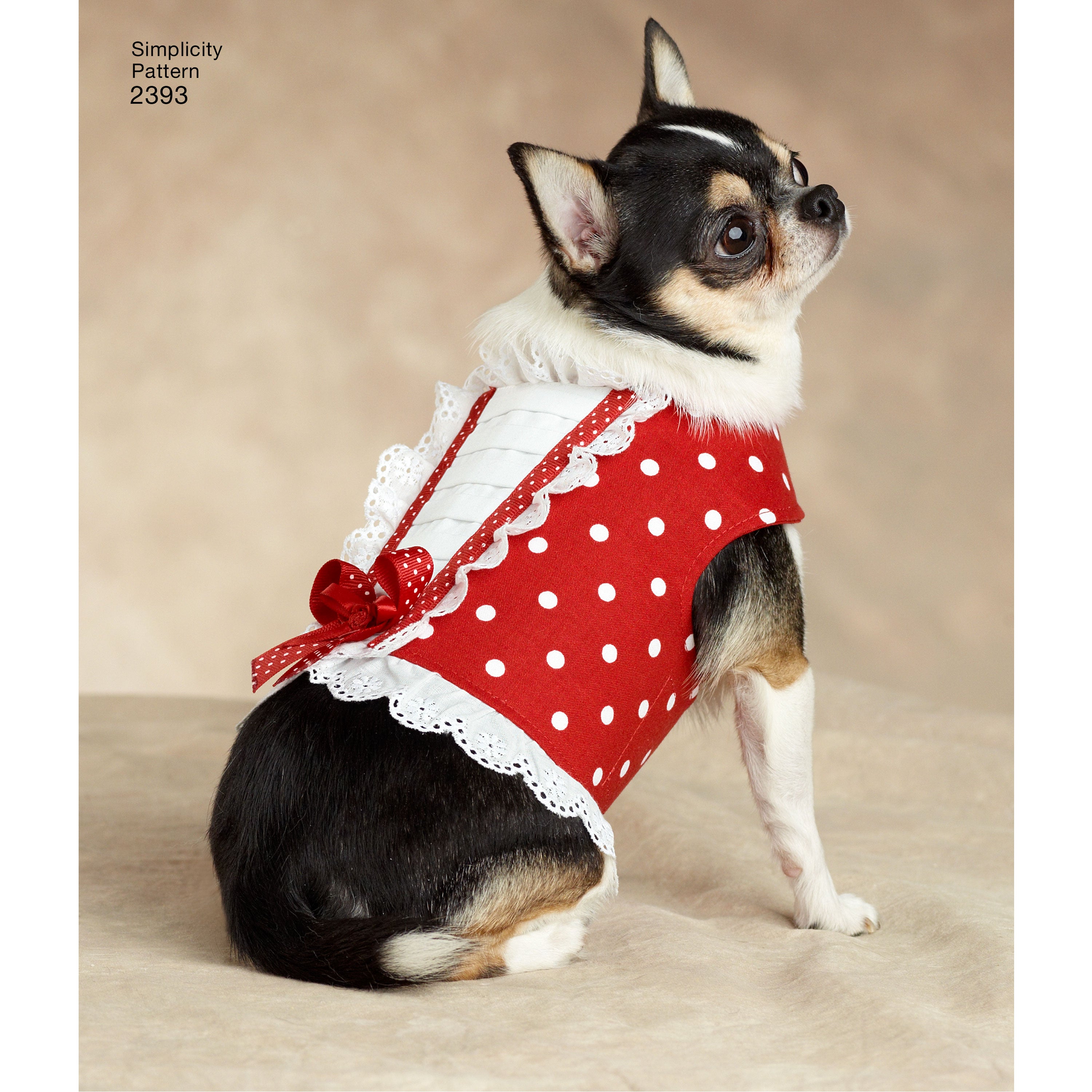 Simplicity Pattern 2393 Small Dog Clothes from Jaycotts Sewing Supplies