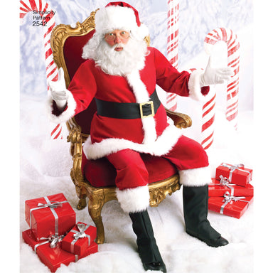 Simplicity Pattern 2542 Father Christmas Costumes | by Andrea Schewe from Jaycotts Sewing Supplies