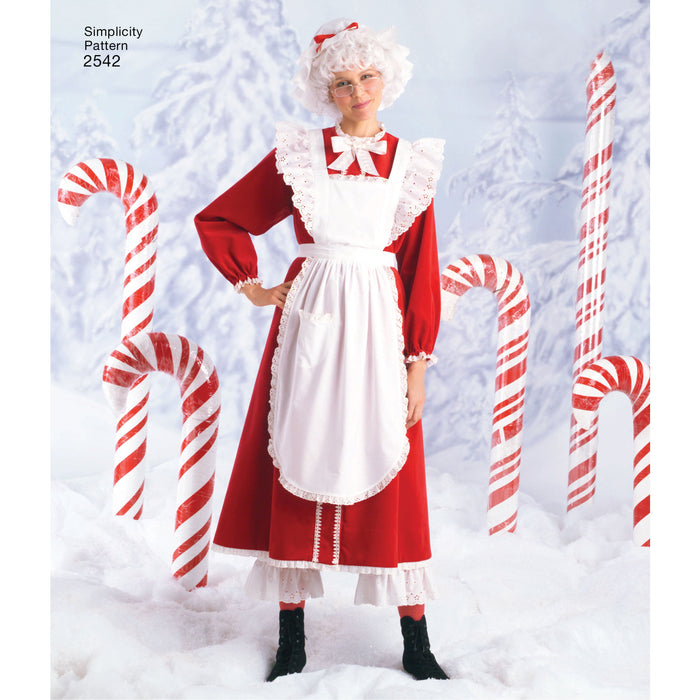 Simplicity Pattern 2542 Father Christmas Costumes | by Andrea Schewe from Jaycotts Sewing Supplies