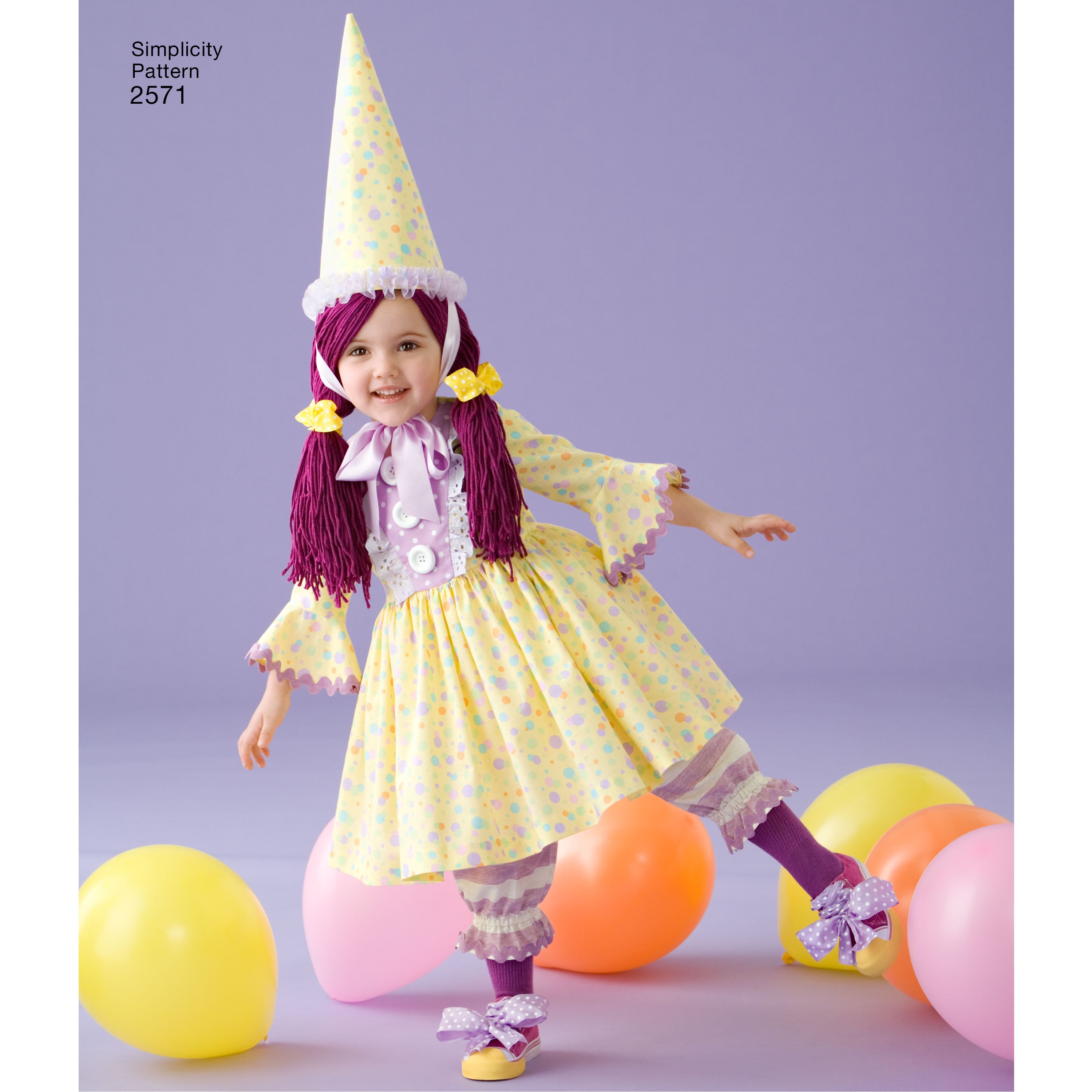 Simplicity Pattern 2571 Toddler Fancy Dress Costumes from Jaycotts Sewing Supplies