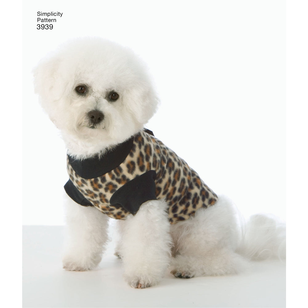 Simplicity Pattern S3939 Dog Clothes — jaycotts.co.uk Sewing Supplies