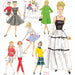Simplicity Pattern 5785 Wardrobe for 11.5 inch Fashion Dolls from Jaycotts Sewing Supplies