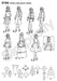 Simplicity Pattern 5785 Wardrobe for 11Â½" Fashion Dolls from Jaycotts Sewing Supplies