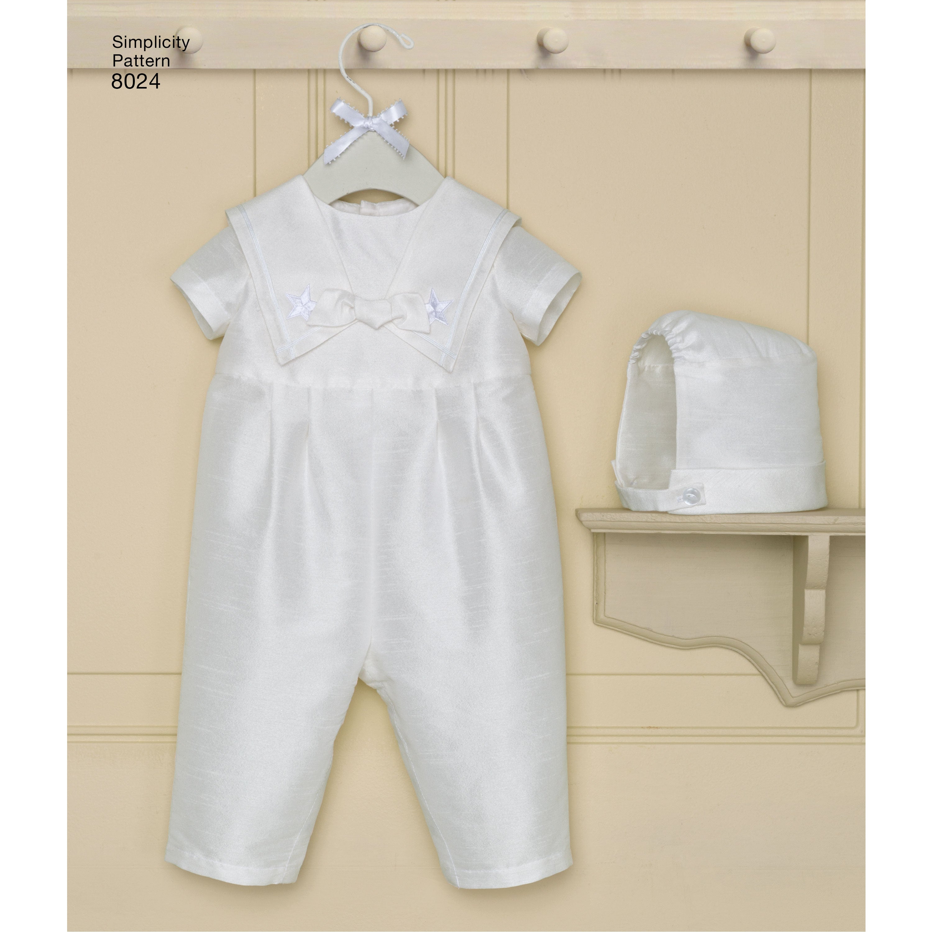 Simplicity Pattern 8024 classic christening gowns from Jaycotts Sewing Supplies